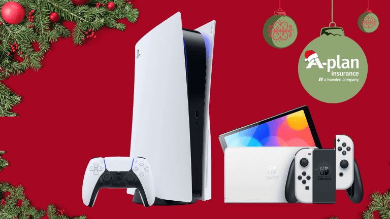 Win a PS5 or Nintendo Switch OLED with A-Plan Insurance